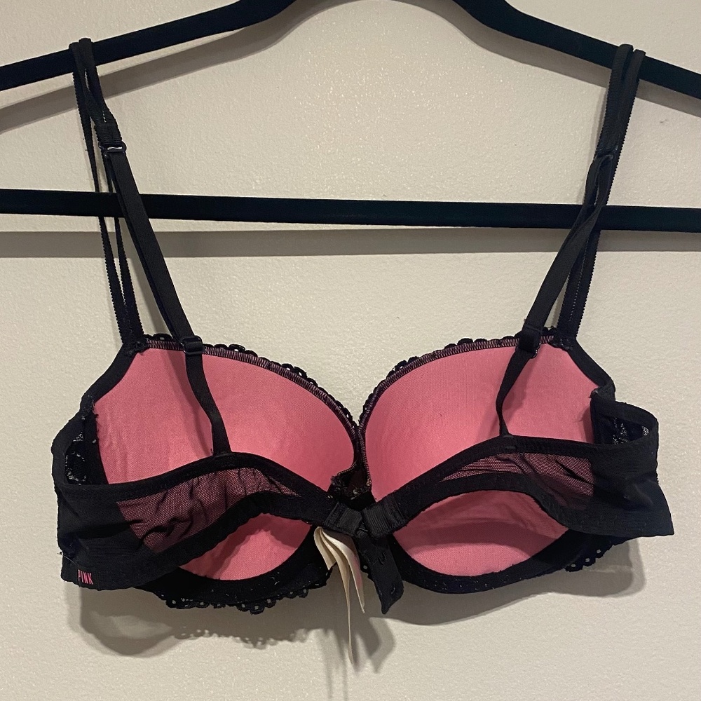Pink Lace Bra